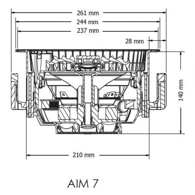 Потолочная акустика SpeakerCraft AIM7 THREE DT Series 2